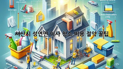 ✨ 서산시 성연면 이사 청소 비용 절약 꿀팁! 🏡💰